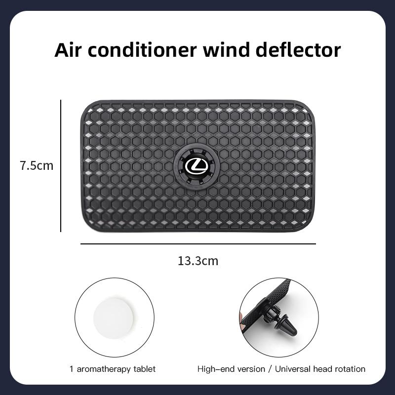 Air Conditioning Wind Shield Windproof Car Air Outlet Baffle Anti Direct Blowing Key For Lexus IS250 RX RX300 IS300h Ct200h IS FP2