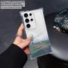 Свежий мультяшный пейзаж Чехол для телефона для Samsung A21s A24 A25 A26 A31 A33 A34 A35 A50 A51 A52 A53 A54 A73 30 Прозрачные Мягкие Чехлы