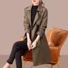 Long Trench Coat for Women with British Style and Fashionable Clothes