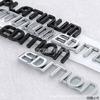 PLATINUM EDITION Rear Emblem Fit Sequoia Tundra 4Runner Modified Car Badge Sticker