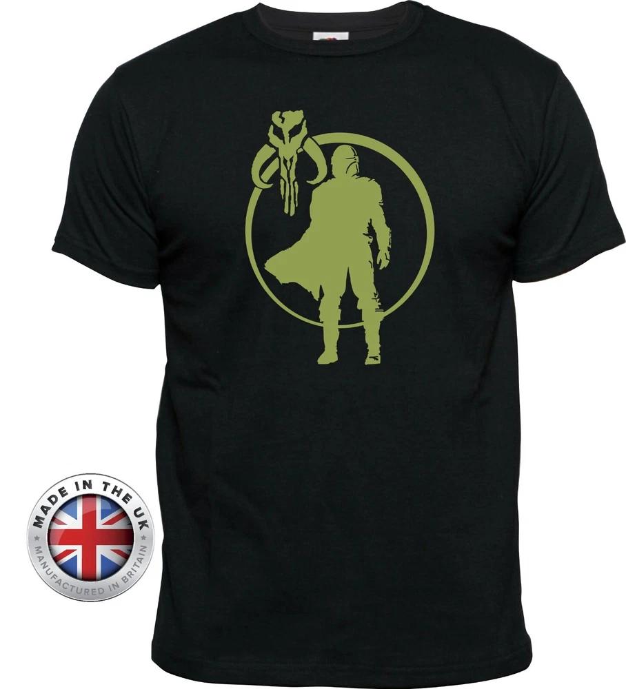 Star Wars Tshirt Unisexdalorian Bounty Hunter Unisex And Ladies Fitted Black Tshirt
