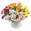 21 Heads Artificial Outdoor Sunset Mums Flowers Multicolor Simulated Flower  for Party Supplies