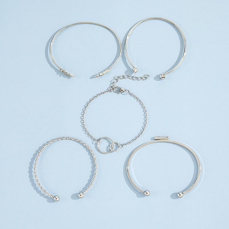 Ювелирные изделия Аксессуары Браслеты Браслеты Набор Очаровательная Леди Женщины Девушка Луна Цветок Бисер Горячие Богемные Новые Винтажные бусины