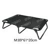 Four Seasons Universal Free Installation Elevated Teslin Breathable Dog Bed Off the Ground Foldable Pet Marching Beds Pet Gift