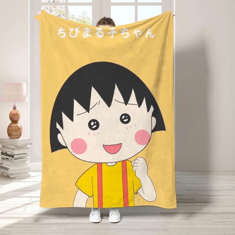 C-Chi-bi Maruko Bedroom Decoration Fleece Blanket for Decorative Sofa Fluffy Soft Blankets Bedspread on the Bed Boho Home Decor