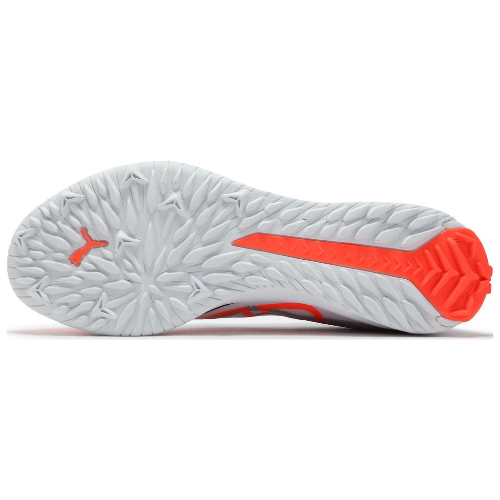 Puma Кроссовки Unisex Ultra 5 Match TT Бело-Черные Светящиеся Красные 108351-01