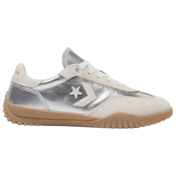 Converse Унисекс кроссовки Run Star Trainer Metallic Canvas Серебристый Тускло-серебристый Винтажно-белый A15189C