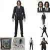 2025 Mafex 085 Джон Уик Глава 2 Фигурка Движущиеся Украшения ПВХ Коллекция Джонатана Уика Алмазные Фигурки Модель Игрушки Подарки