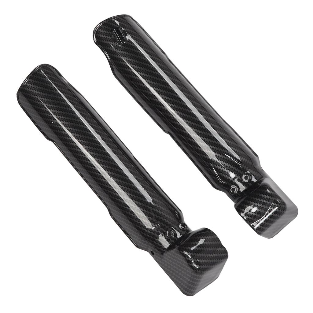 2PCS Shock Absorber Guard Carbon Fiber Pattern Motocycle Fork Guard Protector Replacement For SurRon Light Bee X S