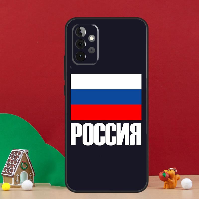 Russian Flag Case For Samsung Galaxy A17 A06 A16 A56 A36 A54 A34 A14 A52 A32 A13 A23 A33 A53 A15 A35 A55