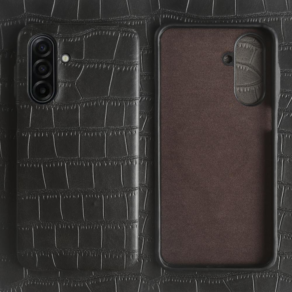Luxury Crocodile Leather Phone Case For Samsung Galaxy A17 A07 4G A26 A36 A56 A16 A35 A13 A14 A15 A53 A33 A55 A54 A06 Slim Cover