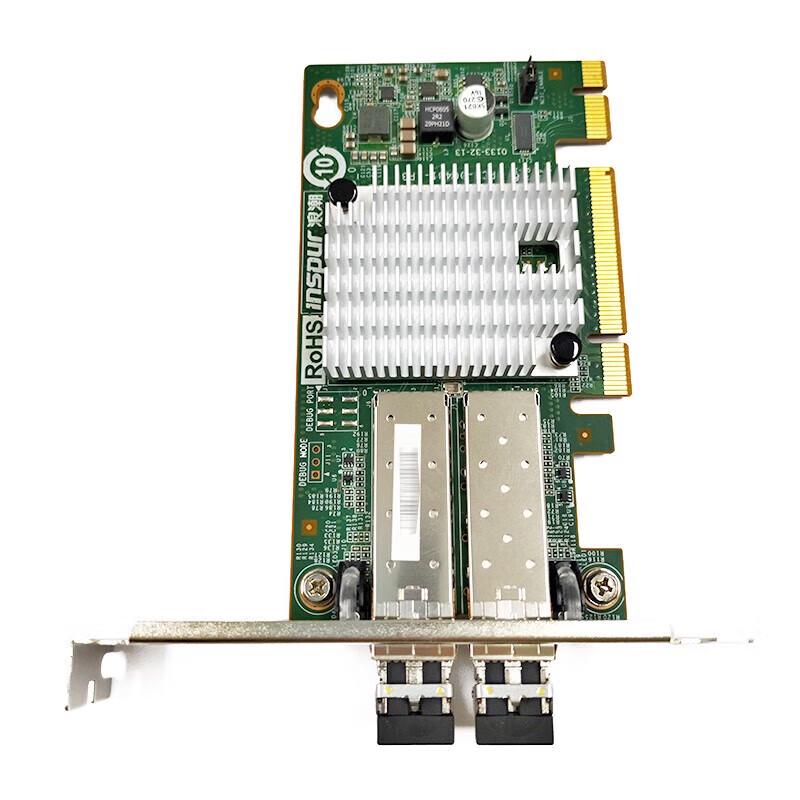 Двухпортовая сетевая карта PCI-E 10 Gigabit для серверов