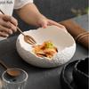 Керамическая суповая миска Нестандартные глубокие миски Фруктовая тарелка Салатницы Десертная миска Обеденная тарелка Блюдо для димсамов Тарелки для сашими Поднос для закусок