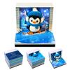 Cute Cartoon Animal Style 3d Memo Pad with Light and Calendar 2027,Forest Fawn Artistic Tear-Away Paper Sculpture Notepad