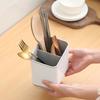 Plastic Drainer Chopstick Spoon Storage Holder Multifunctional Drain Double Layer Cutlery Knife Fork Drain Racks Kitchen Tools