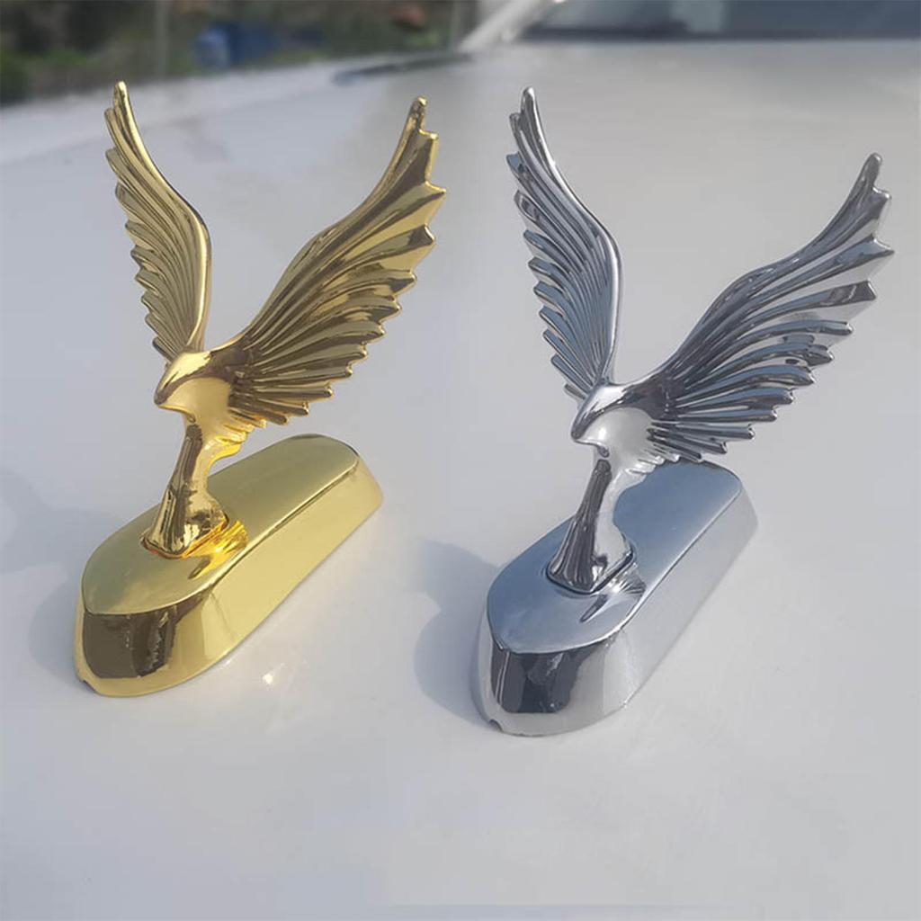 3D Эмблема Крыла Орла Декоративная Наклейка На Капот Автомобиля Металлическая Наклейка Украшение Орла на Передний Капот Автомобиля Защита от Солнца