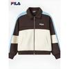 Fila Женская шерстяная куртка в стиле колор-блок, соавторства Yang Mi