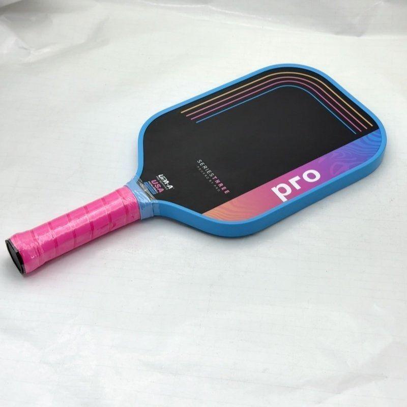 Lightweight Adult T700 Carbon Pickleball Paddle Proton Coating Pro Competition Training Racket