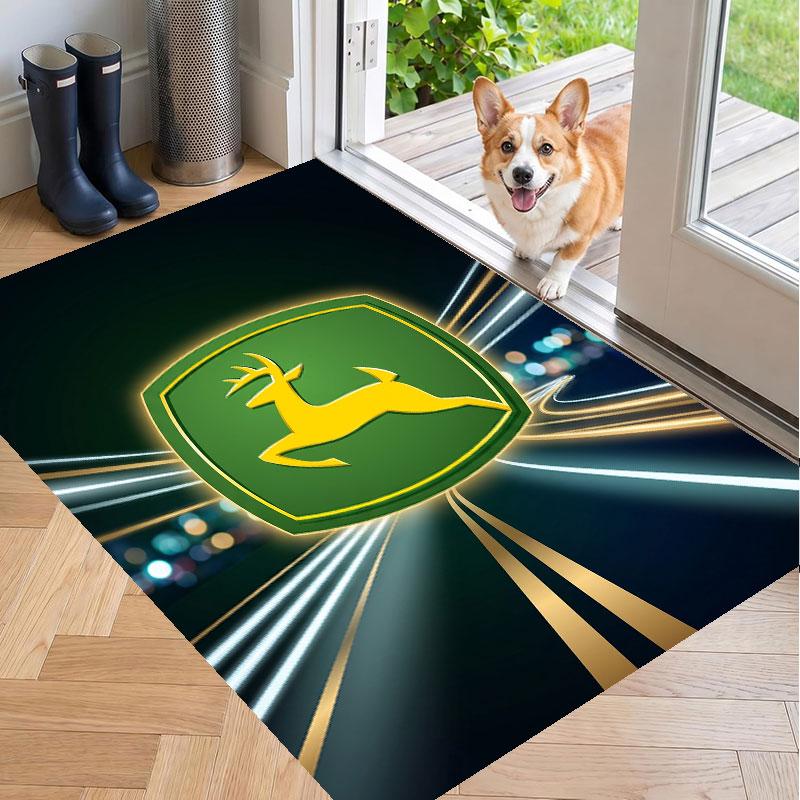 Мягкий ковер для пола с рисунком John Deere, ковер для гостиной, декоративный коврик для украшения комнаты дома