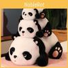 Plush Panda Toy Stuffed Animal Pillow With Soft Pp Cotton Girls Bedroom Decor