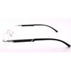 RSINC Rimless Light weight, Flexible frame/eyeglass/, Sports, Silver - Black IB-1 VR-O3FE-M0WB