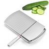 Режущая доска для нарезки сыра из нержавеющей стали для блоков сыра, масла, овощей, точные линии сетки