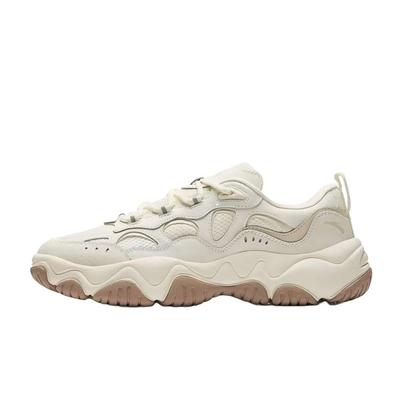 Серия Lifestyle Текущая мода Универсальные Нескользящие Прочные Низкие Повседневные Кроссовки Женские Повседневные Кроссовки Молочно-белый 122518853-1