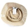 Отличная шляпа HERMES Хлопок Gene махровая шляпа-багет бежевый хлопок Женская 58 Б/у