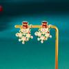 Cross-border Christmas Cartoon Earrings: Cute Snowflake, Snowman, and Cookie Designs for Women