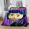 Новый мультфильм Коралина Ужасы Подарок Мягкое Фланелевое Одеяло, Плед Уютное Одеяло для Кроватей Дивана Дома Спальни Детей