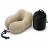 Portable Memory Foam U-Shaped Neck Pillow - Travel Sleep Support and Comfort