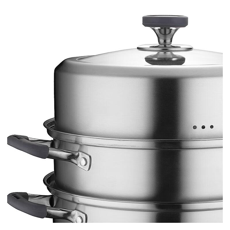 Aishida 304 Stainless Steel 3-Layer Composite Steamer