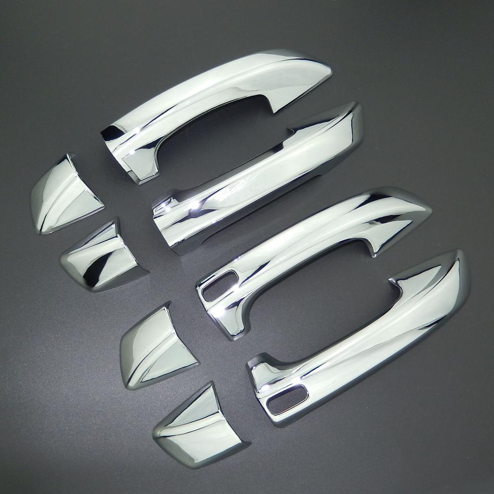 Для Volkswagen VW Sharan MK2 7N 2010-ABS хромированная дверная ручка, накладка на дверную чашу 2011 2012 2013 2014 2015 2016