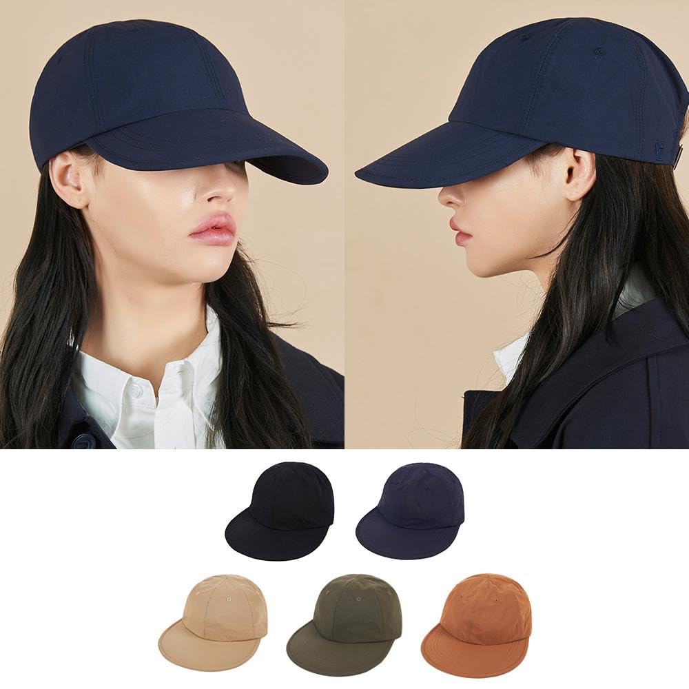 Обычная бейсболка оверсайз темно-синяя