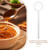 Розовая стеклянная ложка с длинной ручкой, изогнутым краем для молока, десерта, пудинга, йогурта, мороженого, торта, кофе, мешалка, креативная ложка, стекло