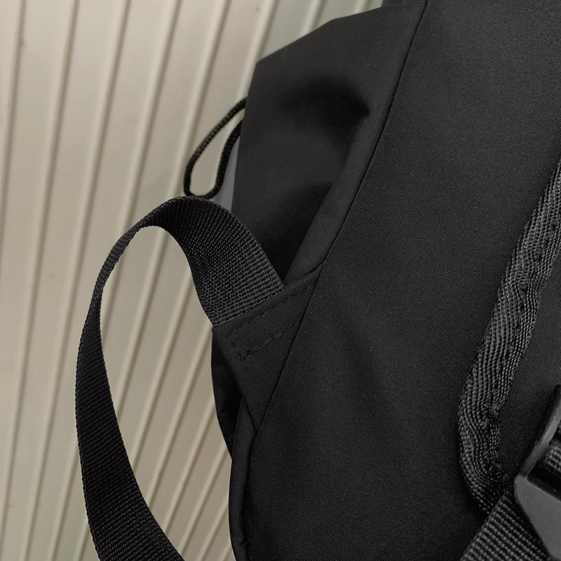 Рюкзак Простой однотонный рюкзак для студентов кампуса Школьный рюкзак