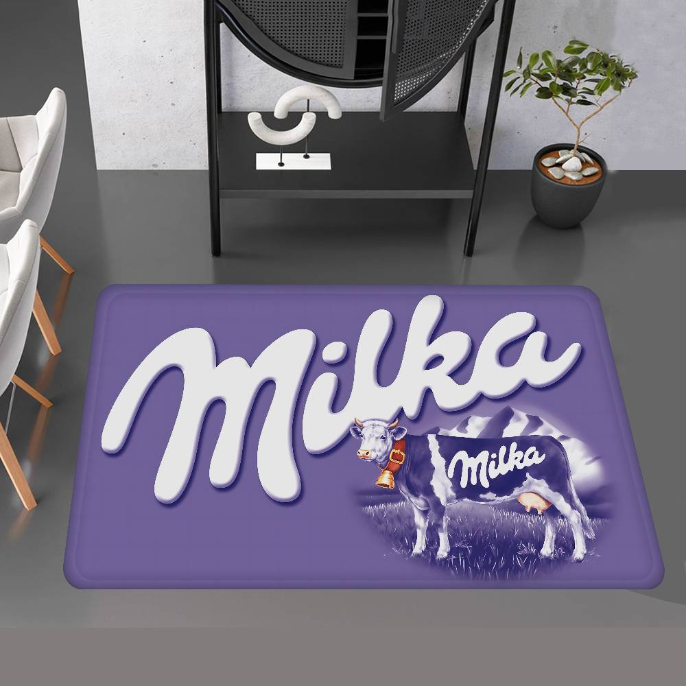 Шоколадный Бренд M-Milka Коврик для Прихожей Моющийся Нескользящий Коврик для Зоны Гостиной Дивана Стульев Кухонный Коврик для Входной Двери Ковер