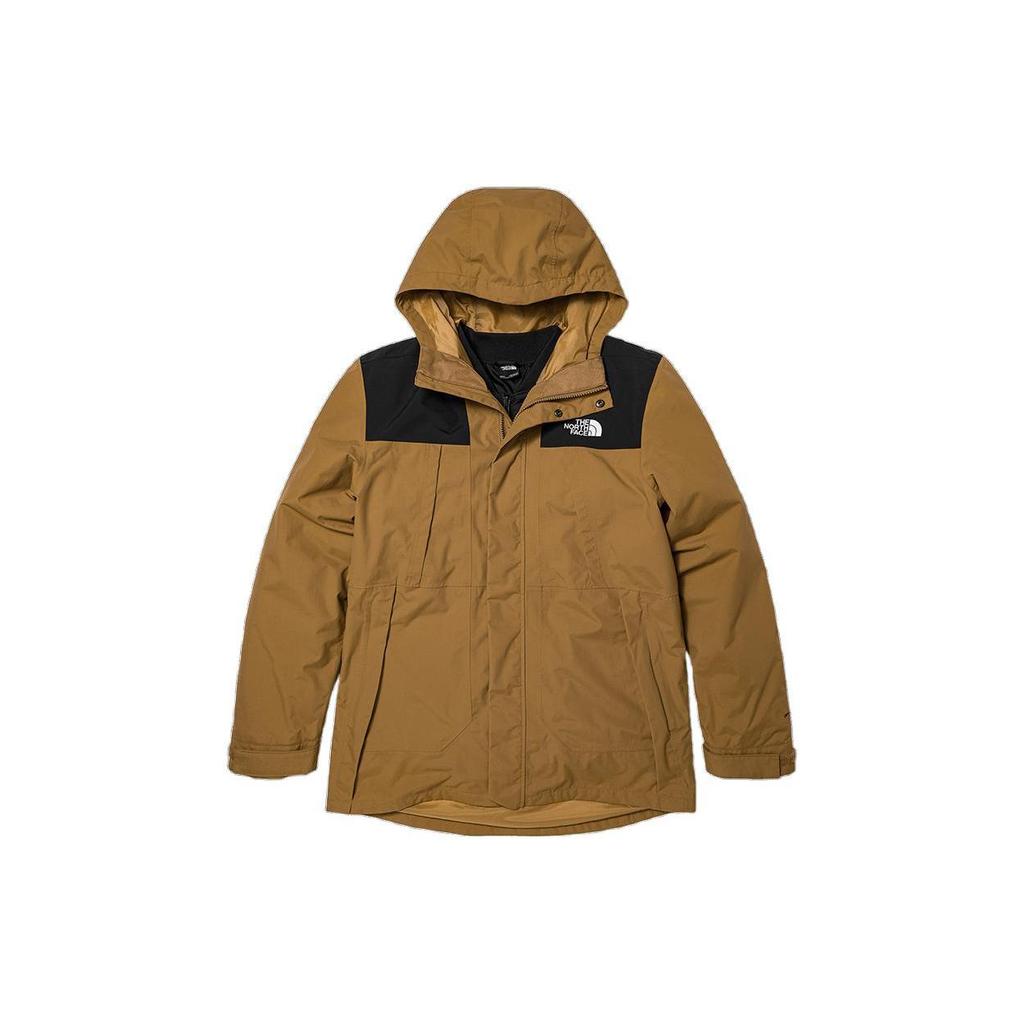 THE NORTH FACE Urban Exploration Waterproof And Windproof To Keep Warm Windbreaker Jacket Men's Brown NF0A81NH-YW2