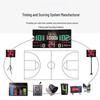 Jundingying Portable Basketball Scoreboard with 24-Second Shot Clock