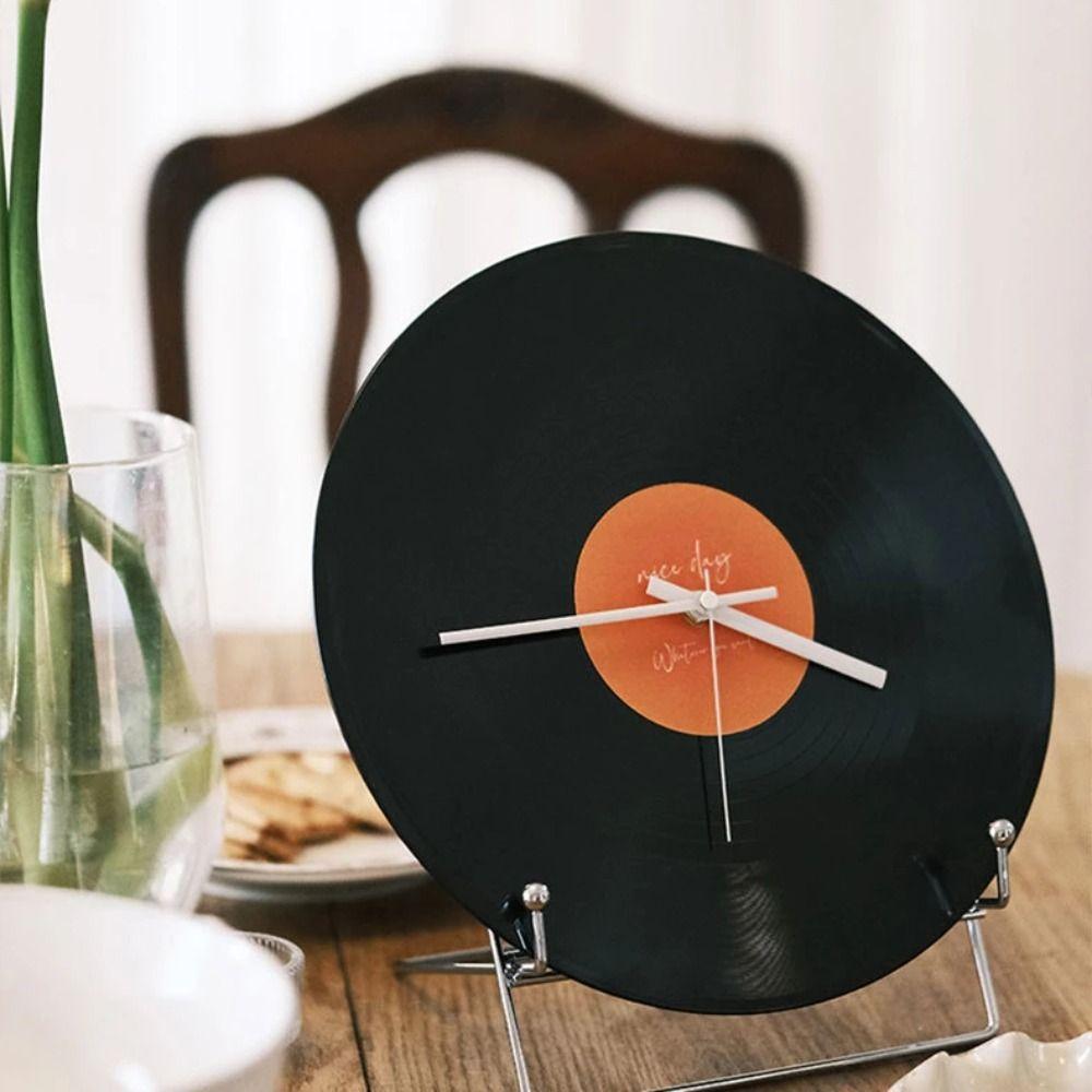 Sunset Vinyl Record Wall Clock Silent Mechanism DIY Wall Clock Decorative Wall Clock  Living Room