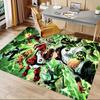 1pc Ben Alien Force Carpet for Playroom Bedroom Living Room Sofa Home Decor,kids Game Area Rug Non-slip Floor Mat Y73033