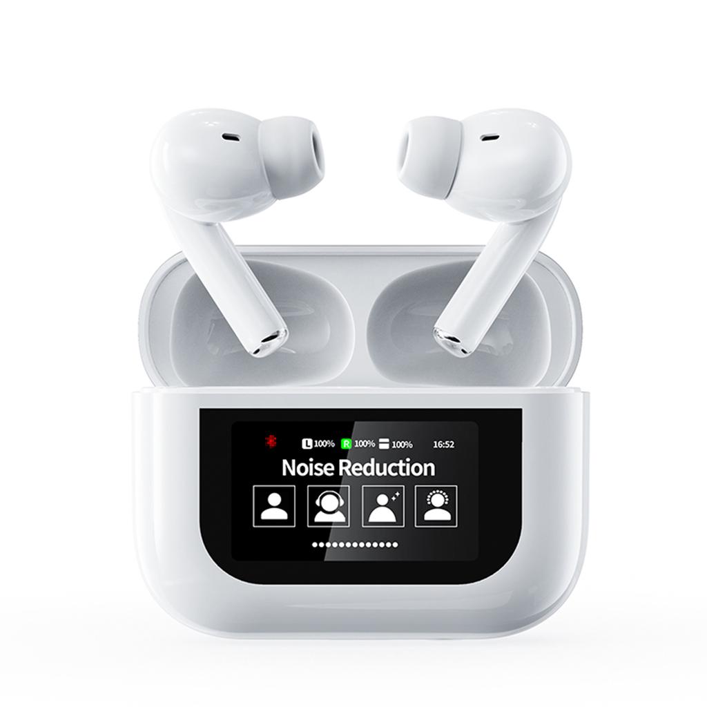 BT5.4 True Wireless Наушники с сенсорным экраном и зарядным чехлом Игровые наушники с низкой задержкой и шумоподавлением