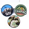 3 Pcs/pack Fusible Embroidery Patch Iron On Patches For Clothing Thermoadhesive Patches For Jackets Jeans Backpack Ironable Sewing Patch