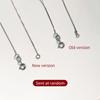 Ashiqi Real 925 Sterling Silver Cushion Ожерелья 7-8 мм Натуральный пресноводный жемчуг Ювелирные изделия для женщин Подарок