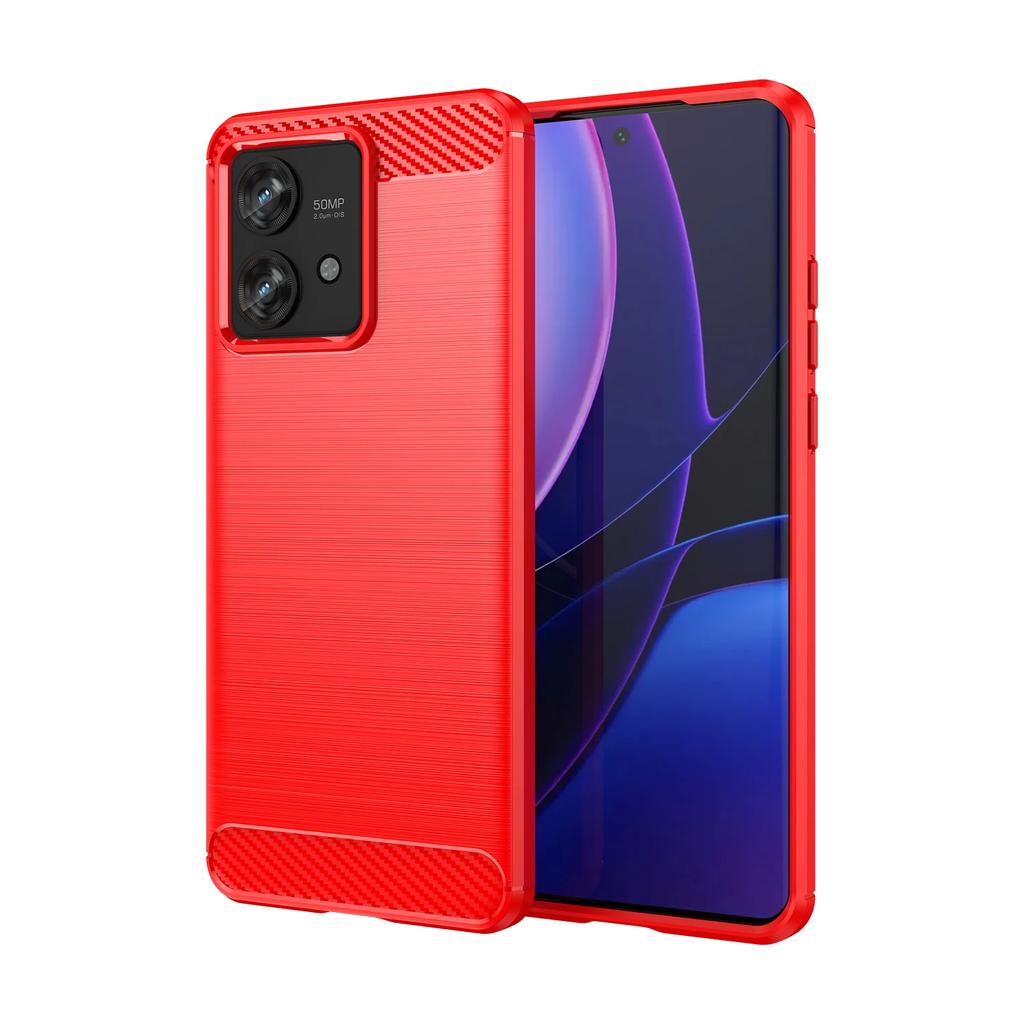 Чехол из ТПУ с текстурой из углеродного волокна для Motorola Edge 40 Neo Moto Edge 50 Pro Fusion Ultra, защитный чехол, противоударный, Funda Coque
