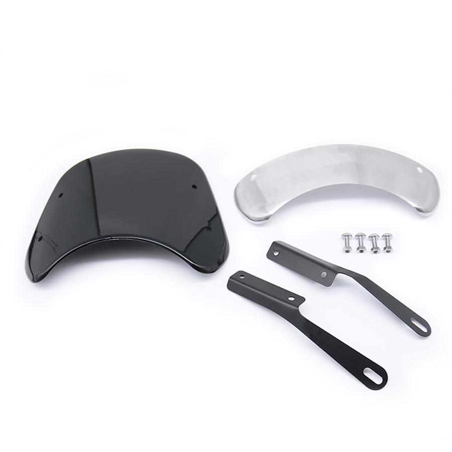 Универсальная посадка для 5" и 7" круглых фар, мотоциклетное ретро-модификация, ветровое стекло для Yamaha Xjr 1300/Xjr 1200/Xj 600S/Xj 400 Diversion, Honda Cg