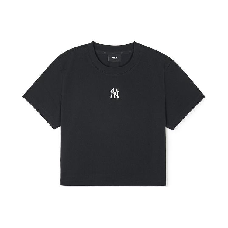 MLB Set-in Sleeve T-Shirt Unisex Black 3FTSB0443-50BKS