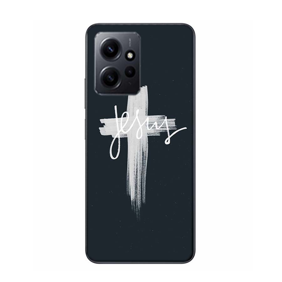 God Jesus Pray Phone Case For Redmi 12 13C 12C 15C 9 10 10C Note 13 Pro Plus 14 15 Pro 9T 9C 9A TPU Soft Cover Clear Cell Cases