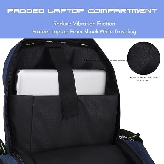 Рюкзак для ноутбука WildHorn 31 л для мужчин/женщин I Подходит для ноутбука до 15,6" I Водонепроницаемый I Рюкзаки для путешествий/бизнеса/колледжа