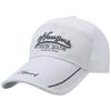 CZA482 [White Fang] Hat, Cap, Mesh, Baseball, Sunshade, Embroidery, Sports, Stylish, Men's, Women's, (White)